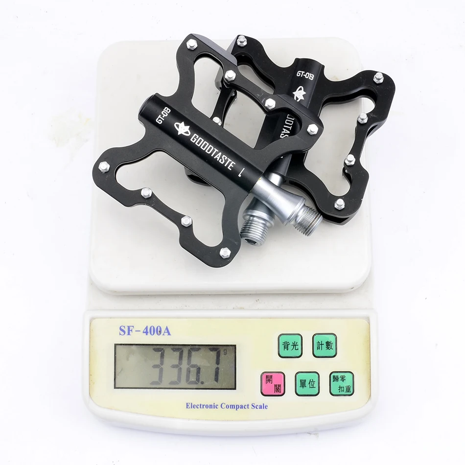 Велосипедные педали 3 подшипника анти скольжение светильник ЧПУ Алюминий MTB