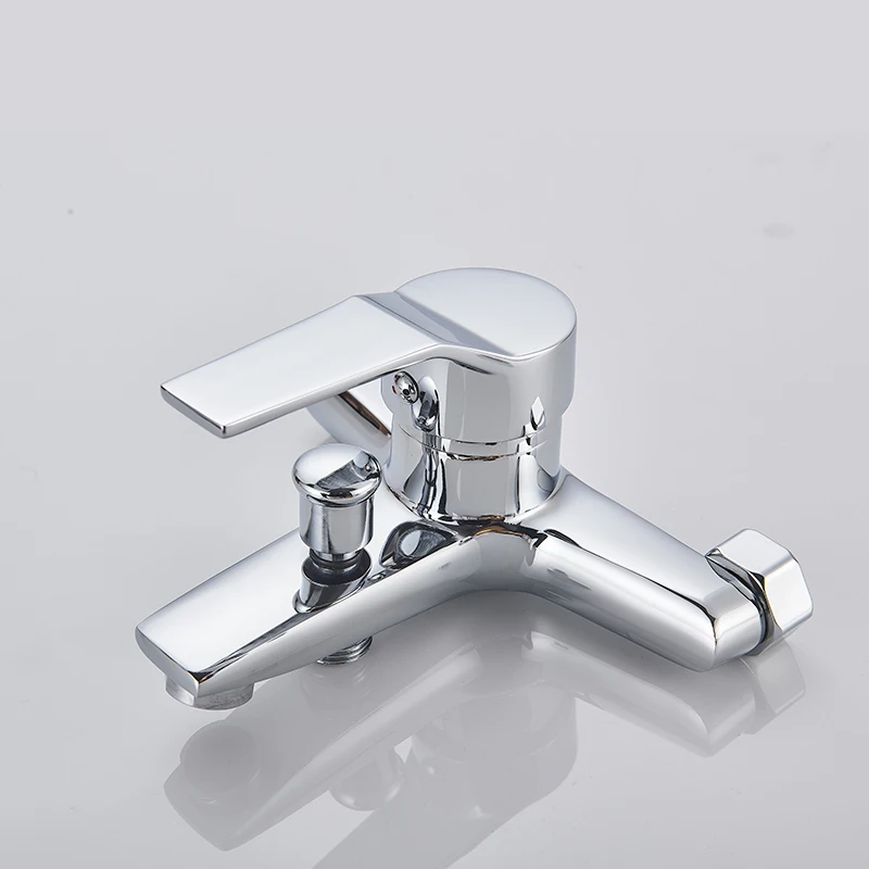 Матовый черный смеситель для душа Quyanre ванной комнаты горячей и холодной воды Tap