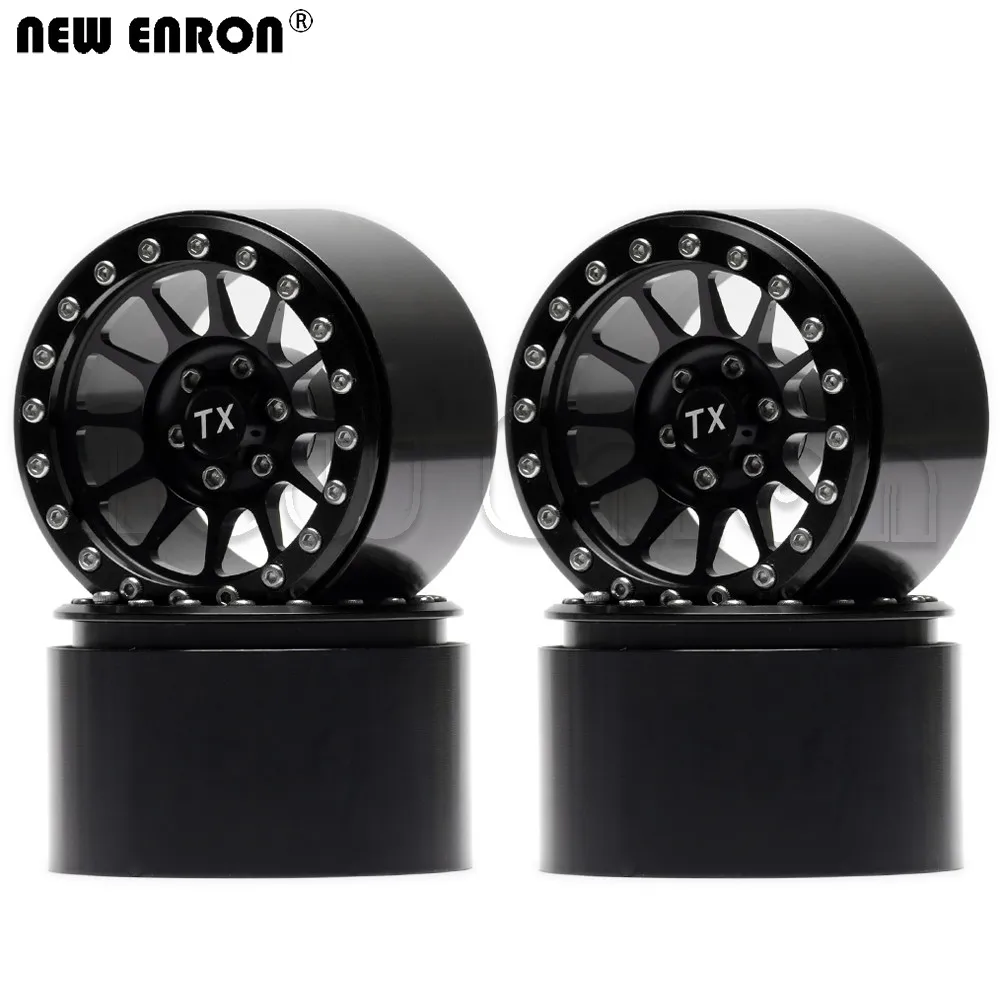 

NEW ENRON 12Spoke 2.2" Alloy 63*48*40 Beadlock Wheels Hub Rim for 1/10 RC Crawler Axial SCX10 SCX10 II 90046 RR10 YETI TRX-4 KM2