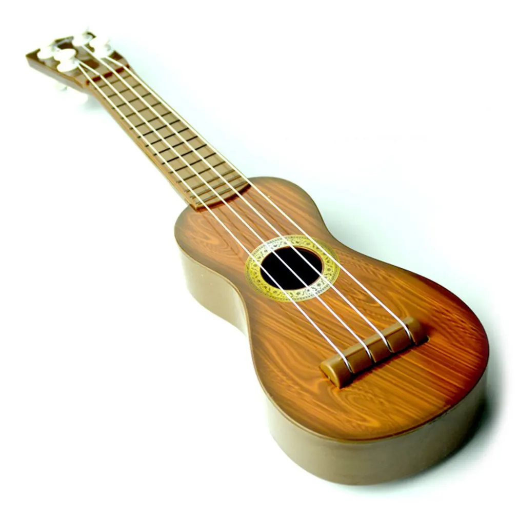14.5 inch Ukulele Beginner Hawaii 4 String Nylon Strings Guitar Musical Ukelele for Children Kids Girls Christmas Gifts | Игрушки и