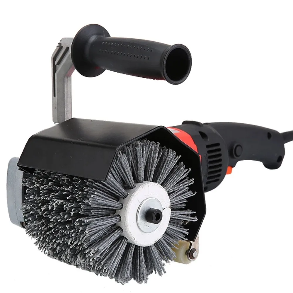 

1 Pcs 120*100*19mm Nylon Abrasive Wire Drum Polishing Wheel Electric Brush For Woodworking Metalworking 80/120/180/240/320 NEW