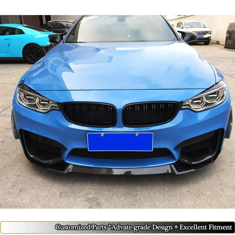 Передняя лампа веки Подходит для Bmw F80 M3 F82 F83 M4 F32 F33 F36 2014-2018 настоящая сухая