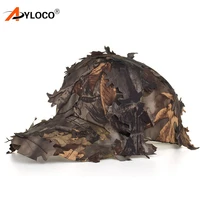 mens camouflage cap jungle leaves conceal baseball cap quick dry combat hunting snapback hat tactical army sniper caps