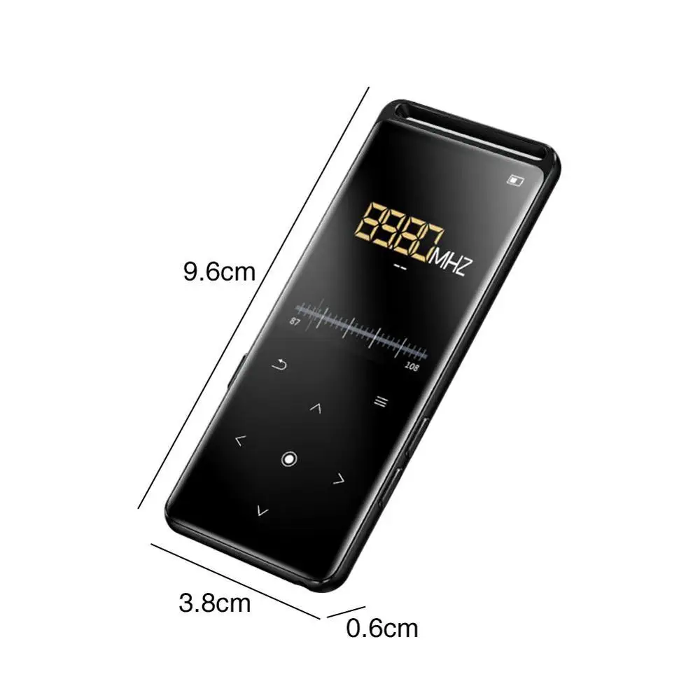 Mp3 плеер Benjie M6 Bluetooth 5 0 16 ГБ/32 ГБ Hifi длинный режим ожидания портативный с FM радио