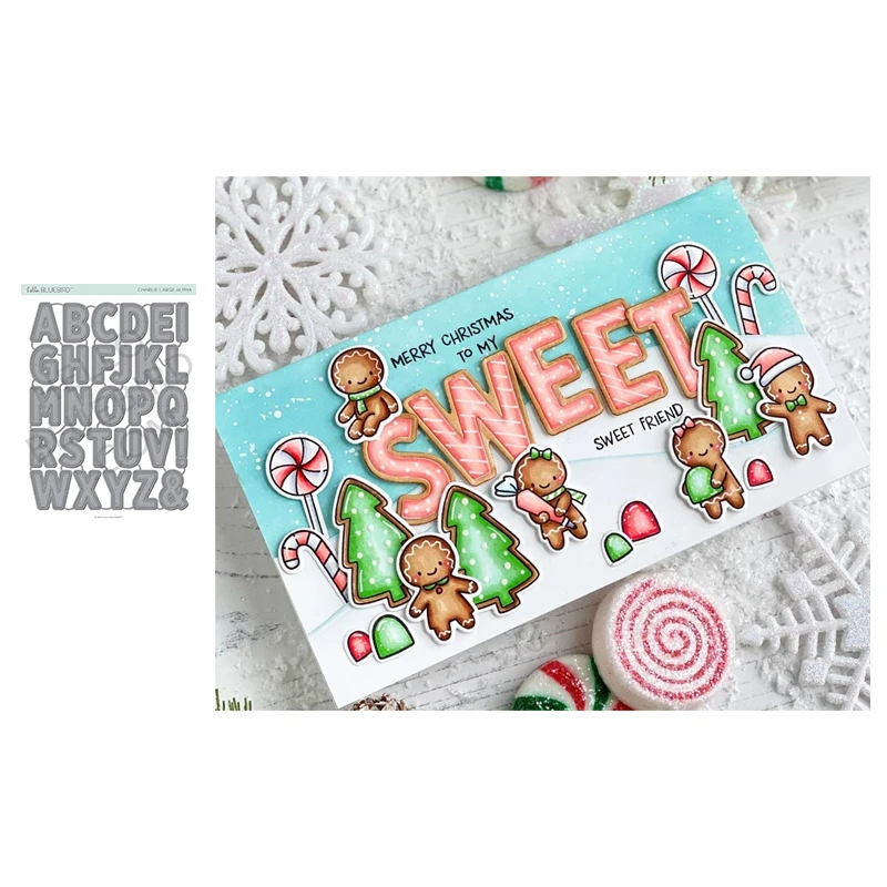 Английский алфавит верхние буквы металлические Вырубные штампы для бриллиантов