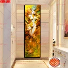 DIY квадратная круглая картина фантазия Гоблин женщина алмазная живопись космическая вышивка крестиком Мозаика Алмазная вышивка Стразы Декор Большой