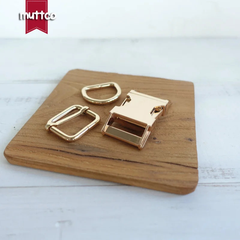 20 комплектов (металлическая пряжка + Регулируемая кольцо D/набор) ошейник для