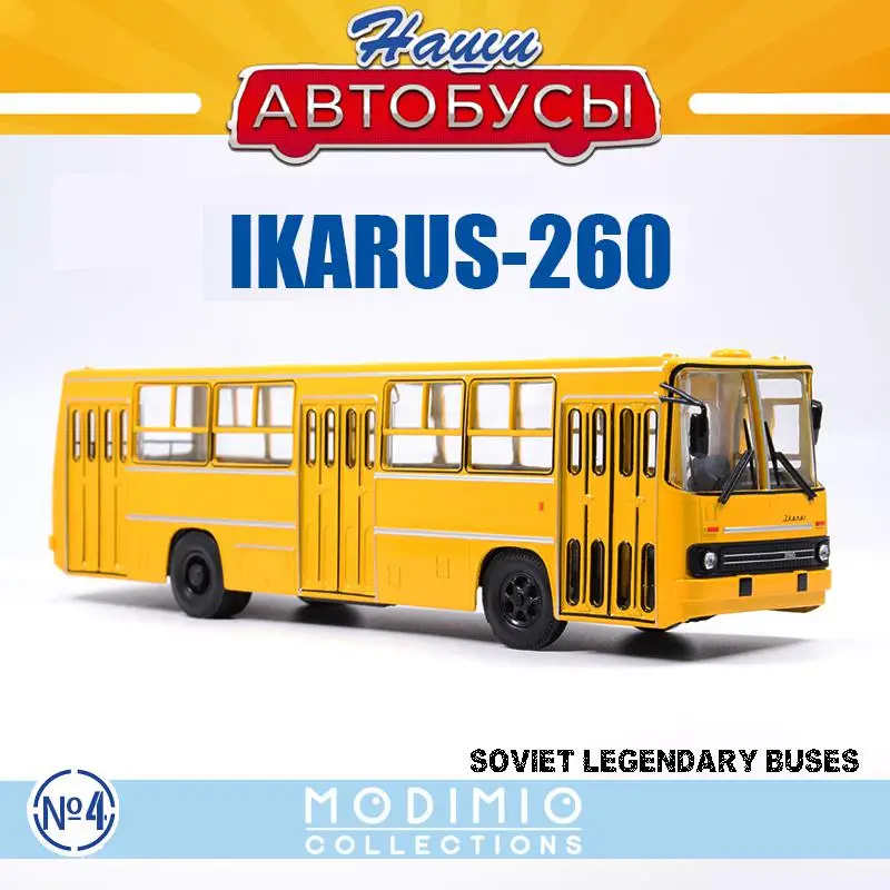 1:43 весы Ikarus 260 советский легендарные автобусы из сплава в виде металлического