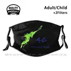 Дышащая Маска на рот Vr Rossi с фильтром, красные Росси, гоночные мотоциклы Honda Marquez, мотоцикл Gp Sport 46