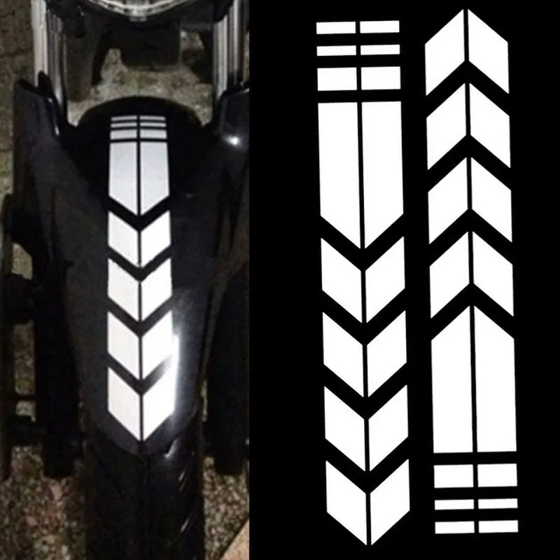 Мотоциклетные наклейки светоотражающие на колесо автомобиля наклейка крыло