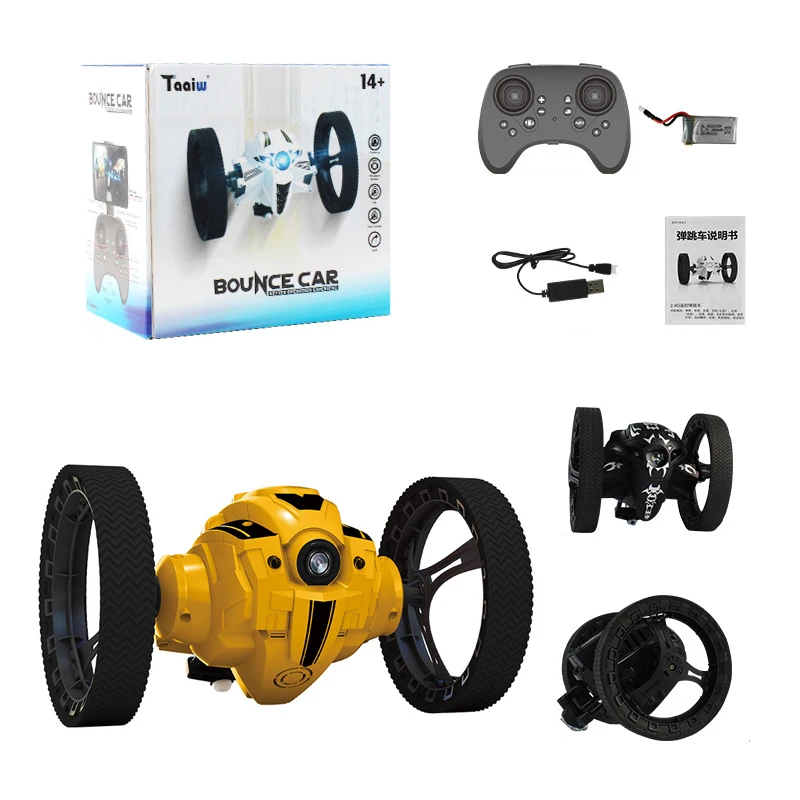 Радиоуправляемый автомобиль вращающийся на гибких колесах новая Обновленная
