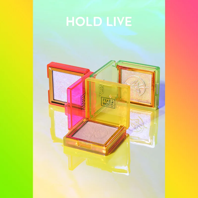 HOLDLIVE Хайлайтер для лица осветитель бронзаторы палитра макияж набор свечения