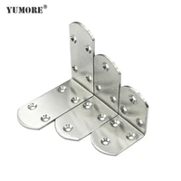 yumore stainless steel angle corner brackets fasteners brace seven size corner stand supporting furniture hardware