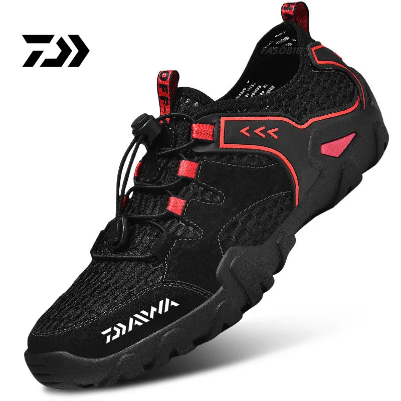 

Summer New Daiwa Mesh Men's Shoes Breathable Fishing Outdoor Mountaineering Sports Shoes Versatile Leisure Fishing Mesh Shoes