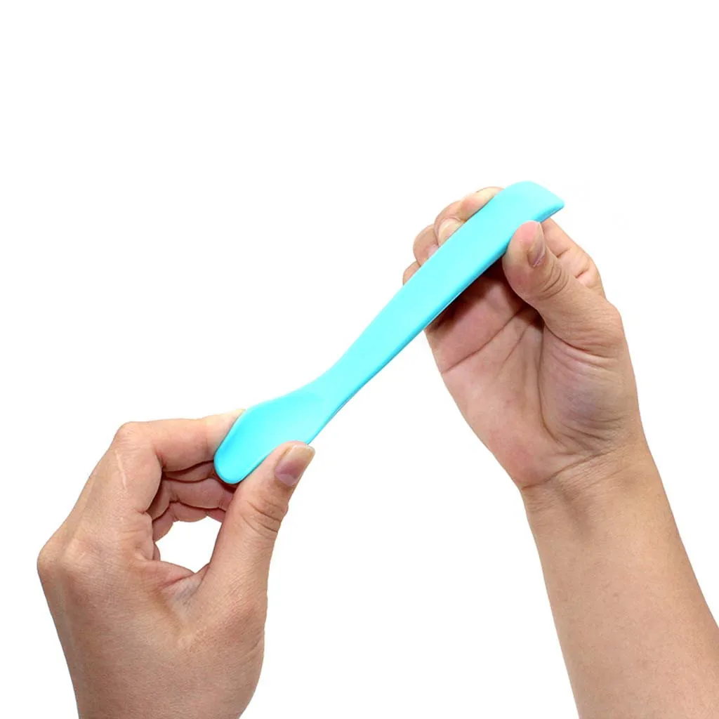 Baby Spoons Infant Feeding Dishes Tableware for Children Flatware Cutlery Colorful Spoon Kids Safety Silicone Kitchen | Дом и сад