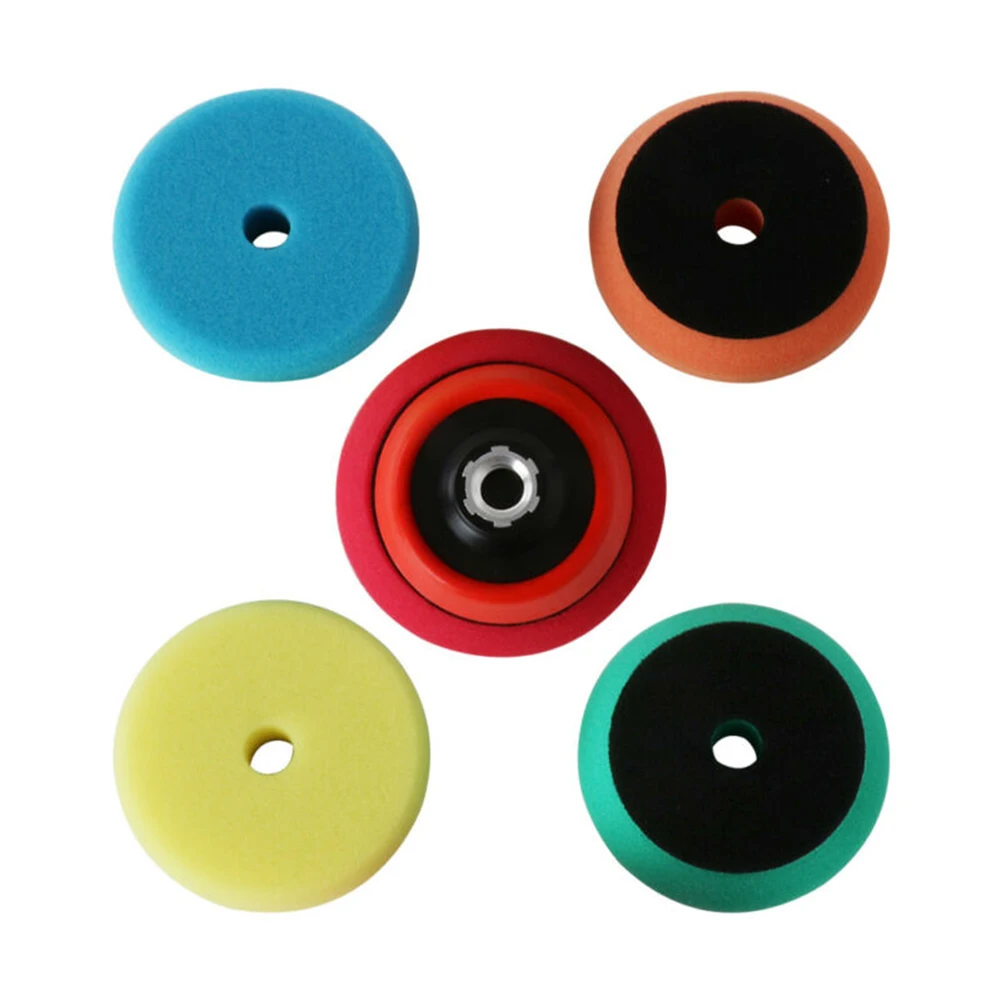 6pcs 3 дюйма полировки полировальные накладки для автомобиля Краски набор губок
