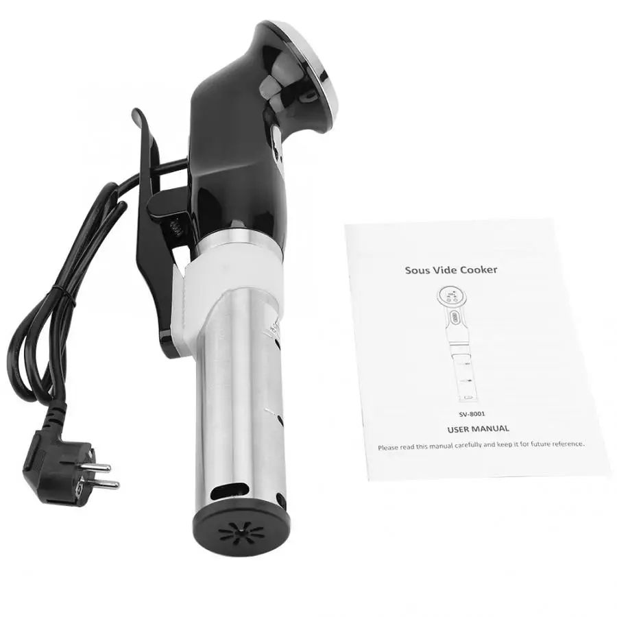 Вакуумная медленная пищевая плита из нержавеющей стали 1500 Вт Мощный циркулятор