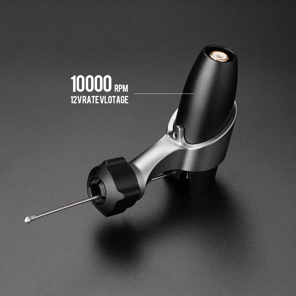 Машинка для татуировок с рукояткой Профессиональный татуировщик вращающееся
