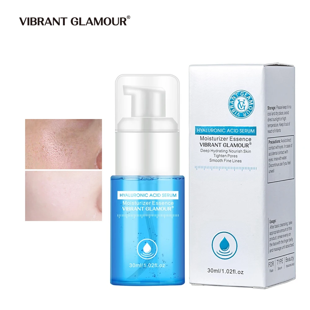 

Hyaluronic Acid Face Serum Repair Anti Aging Lifting Firming Moisturizing Shrink Pores Whitening Facial Essence Deep Care 30ml