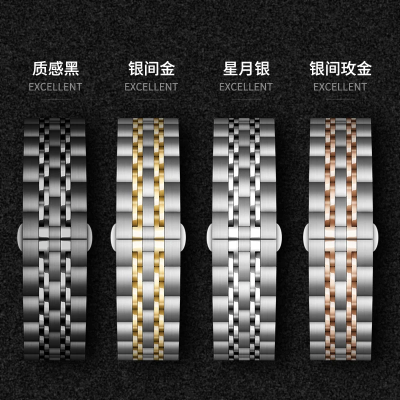 

Strap for huawei watch gt 2 46mm Samsung Gear S3 Frontier galaxy watch 46mm 22mm watch band Stainless steel watchband bracelet