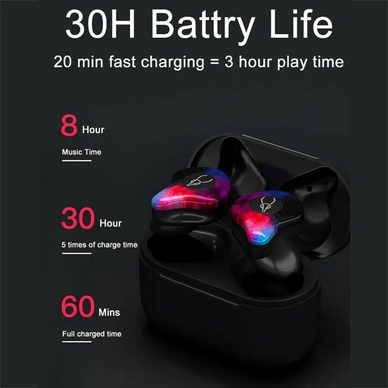 Sabbat X12 Pro BT 5 0 Bluetooth наушники TWS Беспроводные стереонаушники с шумоподавлением