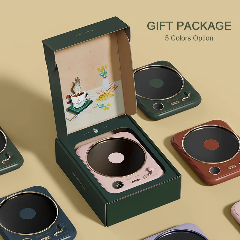 Ретро нагреватель для кофейной кружки домашнего офиса с 3 Температура настройки