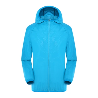 Длинный водонепроницаемый мужской дождевик уличная спортивная одежда для