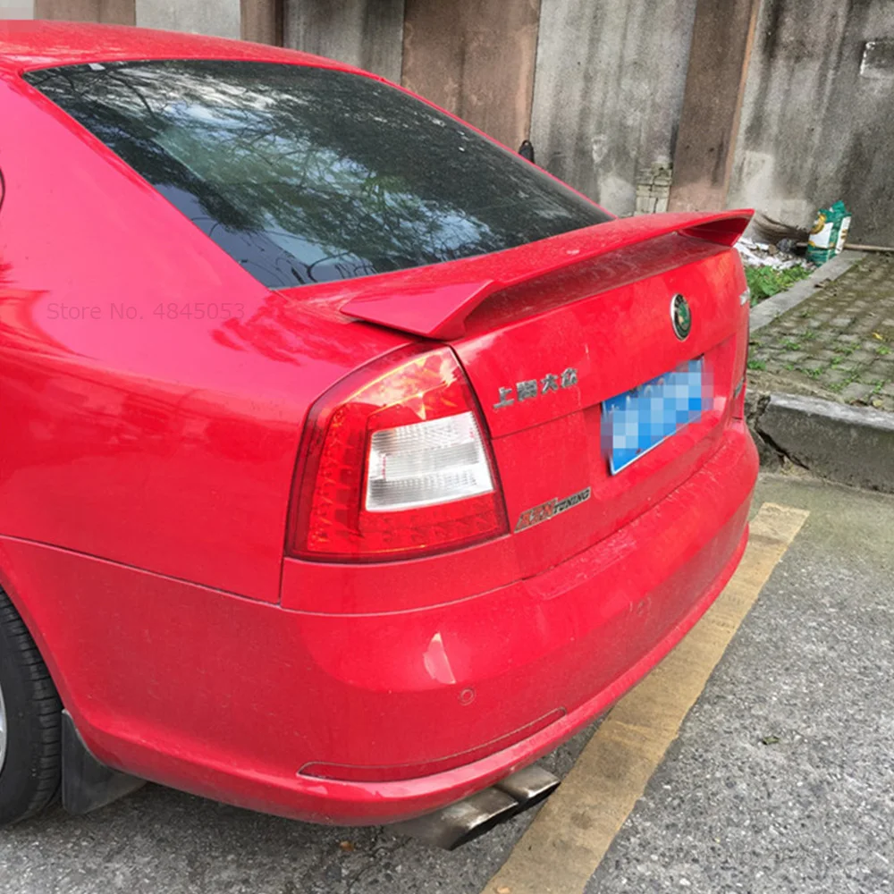 Спойлер AITWATT для Skoda Octavia 2006-2015 спортивный АБС-пластик неокрашенный Праймер