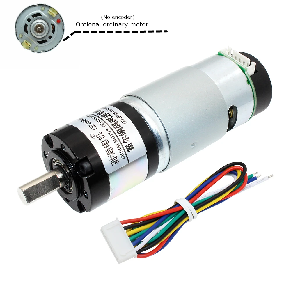 Motor Planetário 36gp555 Abhl Codificador de Corredor com Alto Torque Motor dc 6v 12v 24v Qualidade Original