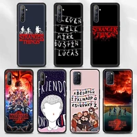 stranger things phone case for realme gt neo 8 7 6 q2 pro 7i q2i c25 c21 c20 c15 c11 c3 v15 v13 x50 5g cover silicon capa