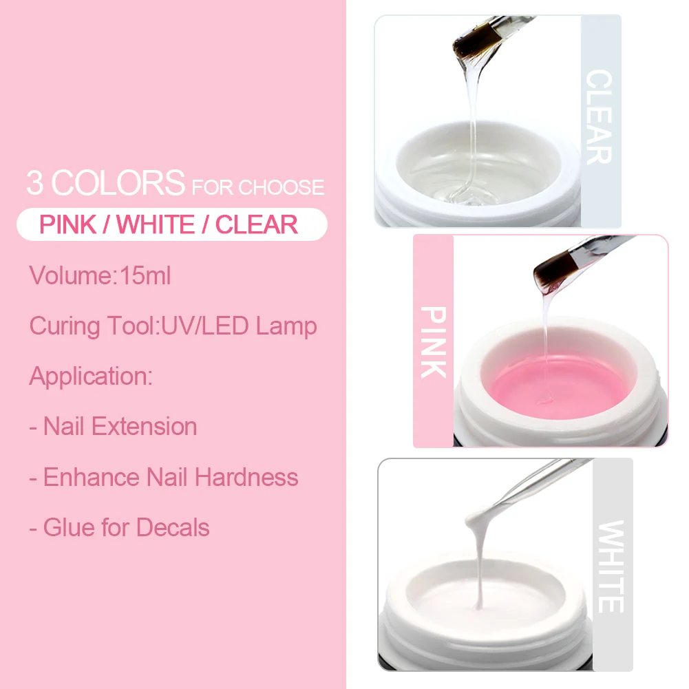 COSCELIA УФ гель ружье гвоздя набора Строительный для полировки Лаки выбрать