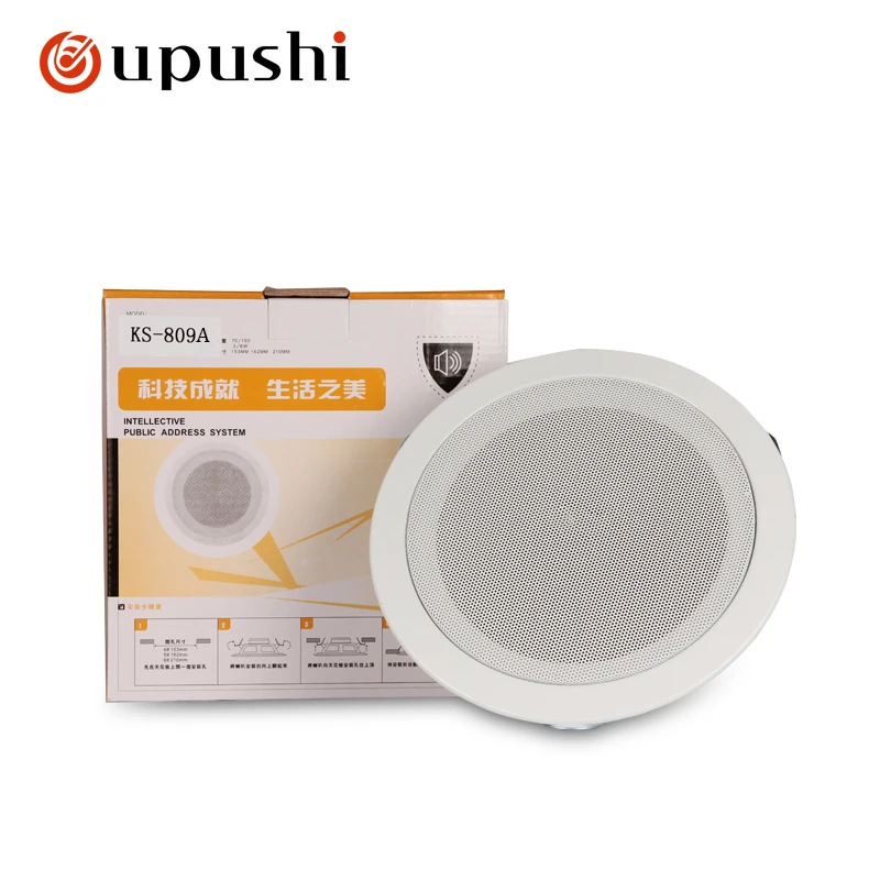 

Oupushi KS-809A 3-6W Full frequency wall speaker Home audio system Use for different public system