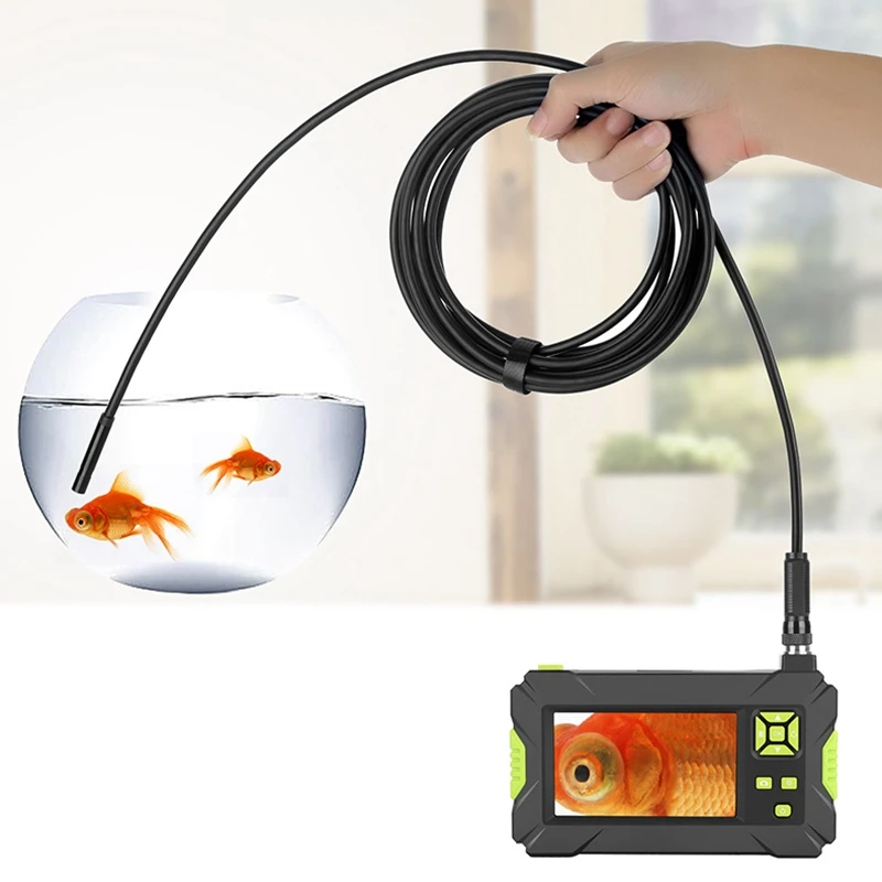 

P308mm HD Screen Industrial Endoscope 1080P Waterproof Lens 4.3 Inch Screen Endoscope Pipe Camera 5M