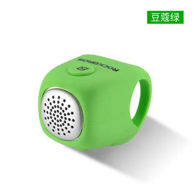 green Персональный Электрический клаксон для велосипеда велосипедный Колокольчик для Горный велосипед MTB колокольчик велосипедные запчасти фиксированная Шестерня Аксессуары для велосипеда - Цвет: green