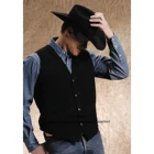 Жилет мужской в ковбойском стиле, классический деловой жилет, повседневная куртка в стиле ретро, халко, жениха, Weste