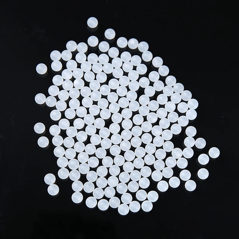 1000pcs 7mm PP Plastic Solid Ball Set Plumbing Valve Parts S
