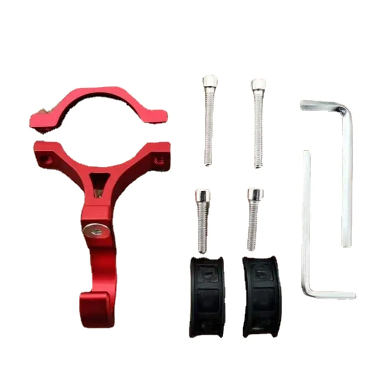 

New Punch-free Electric Bike Hook Modification Accessories Electric Skateboard Bicycle Handlebar Pole Aluminum Alloy Hook