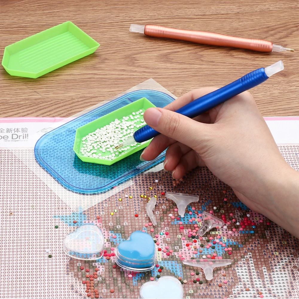 1 комплект новинка 5D инструменты для вышивки картин со стразами DIY точечной