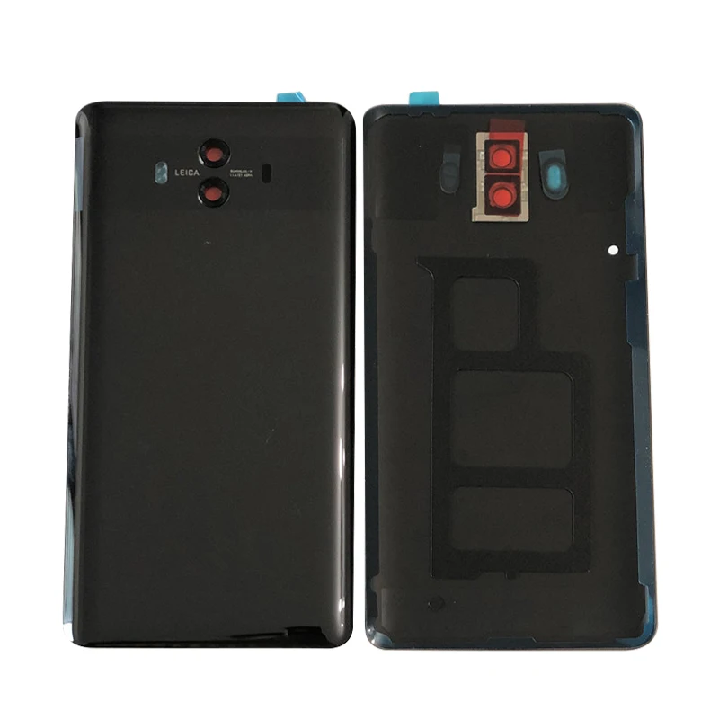 M& Sen для 5," huawei mate 10 ALP-L09 ALP-L29 стеклянная задняя крышка для батареи Корпус+ рамка для камеры+ стеклянный объектив+ вспышка+ наклейка 3M