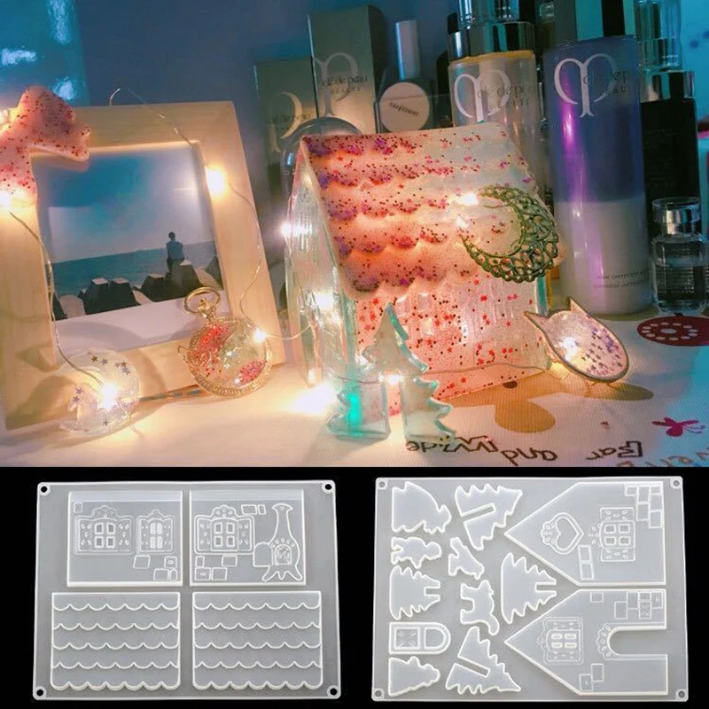 

DIY Tray Resin Mold Craft Jewelry Making Tools Epoxy Mold Resin Mold Silicone Mould Plate Dish Casting Mold
