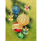 5D Сделай Сам, искусственное дерево, украшение, колокольчик, Полный Круглыйквадратный AB, крестообразный декор, подарок