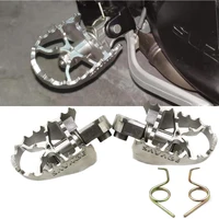 motorcycle wide foot pegs pedals rest footpegs for suzuki v strom 650 dl650 dl1000 gsx1300r gsx1300 hayabusa gsx650f gsx1400