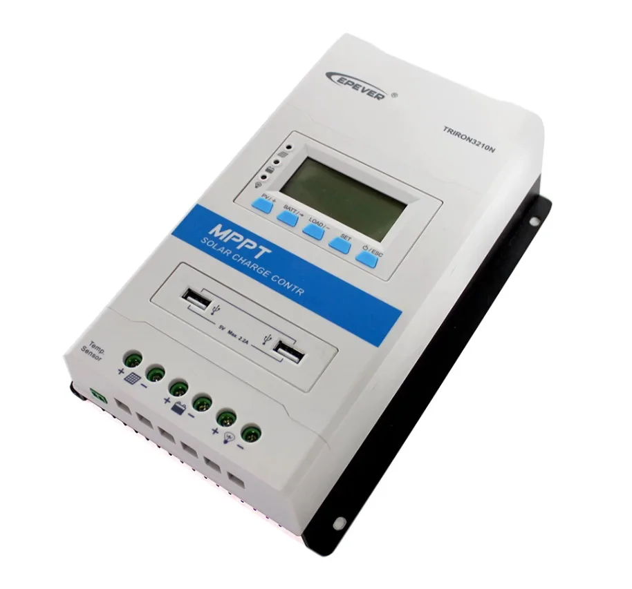 EPever Tririon MPPT 10A 20A 12V 24V солнечный регулятор заряда модульный контроллер с модульной