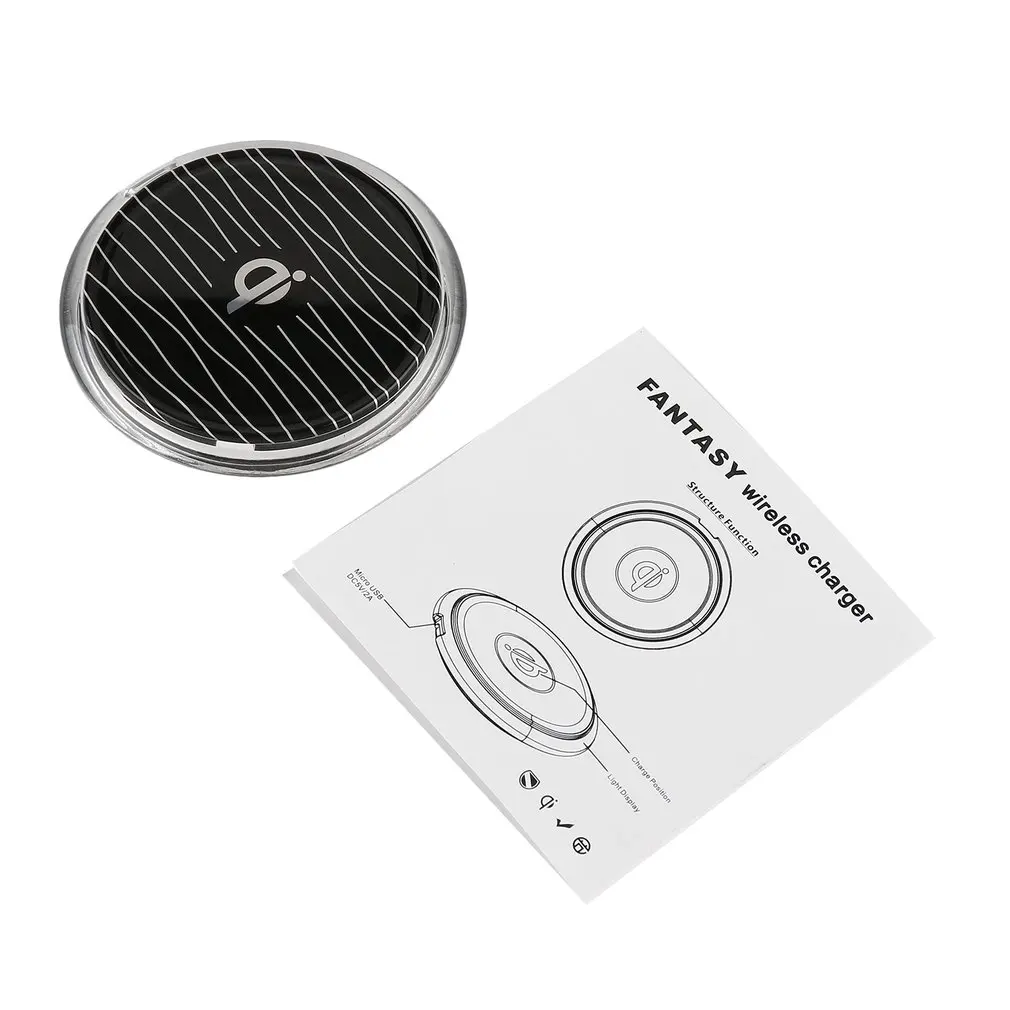 1000mal QI Wireless Charger Charging Pad Mobile Phone Adapter Dock Station Wirless Charge Cell For Android Cellphone | Мобильные