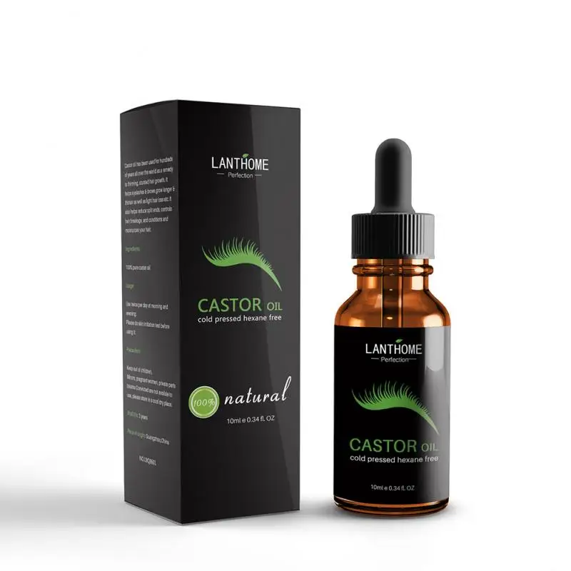 

10ml Eyelash & Eyebrow Growth Serum Mascara Lifting Thick Enhancer Treatment Nourishing Hair Growth Castor Oil Wholesale TSLM1