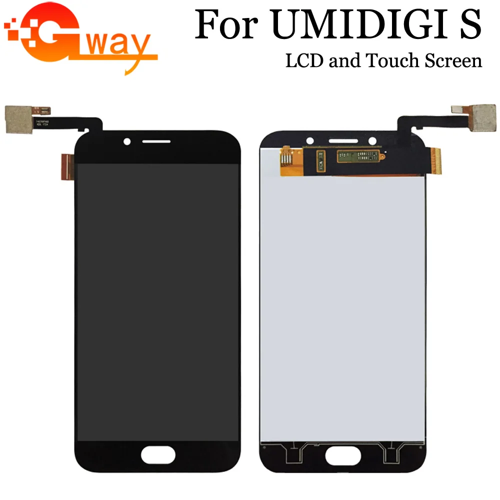 

FSTGWAY For 5.5" inch UMI UMIDIGI S LCD Display+Touch Screen LCD Digitizer Glass Panel Replacement+Free Tools