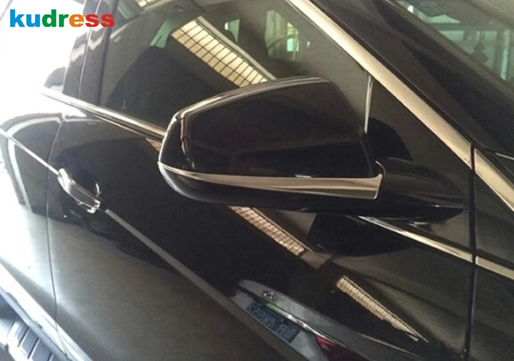 Для Cadillac SRX 2012 2013 зеркало заднего вида для бровей дождь зеркало заднего вида наклейки анти-полоски от царапин наружный молдинг отделка