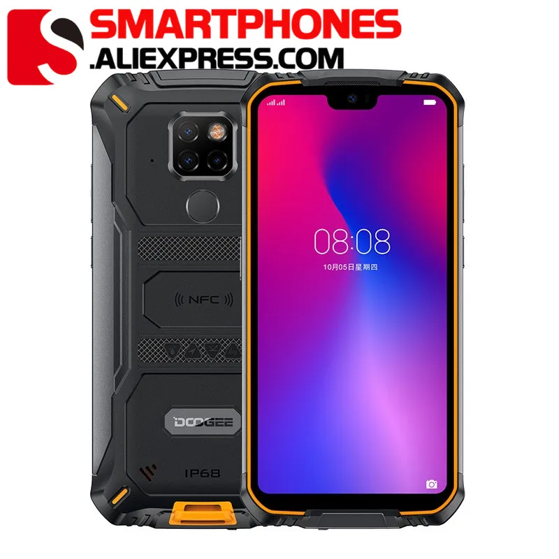 DOOGEE S68 Pro смартфон с 5 дюймовым дисплеем Helio P70 ОЗУ 6 ГБ ПЗУ 9 0 Android 84|Смартфоны| |