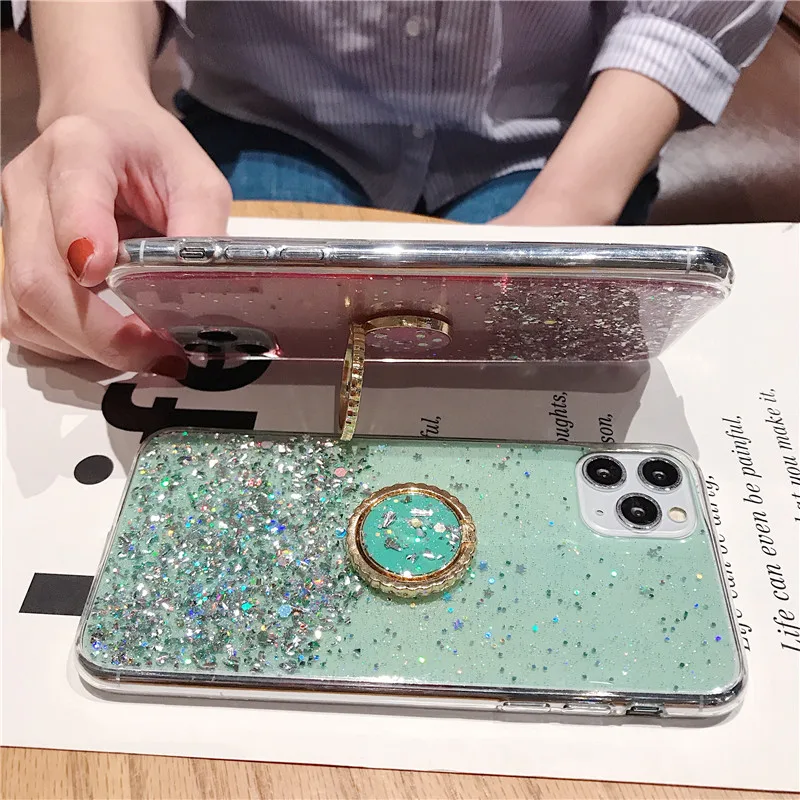 Чехол для телефона Samsung galaxy A50 A10 A20 A20E A30S A40 A60 A70 A81 A91 A01 A21 A31 A41 A51 A71 блестящий с