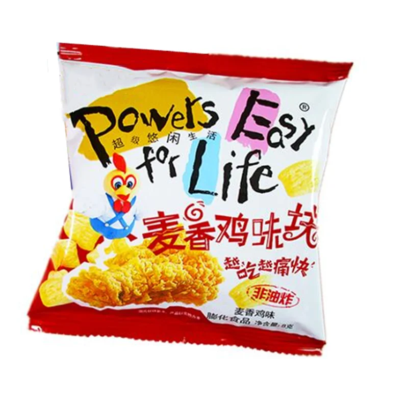 

Maixiang chicken flavor 8g * 50 sachets independent small package puffed snack foo d